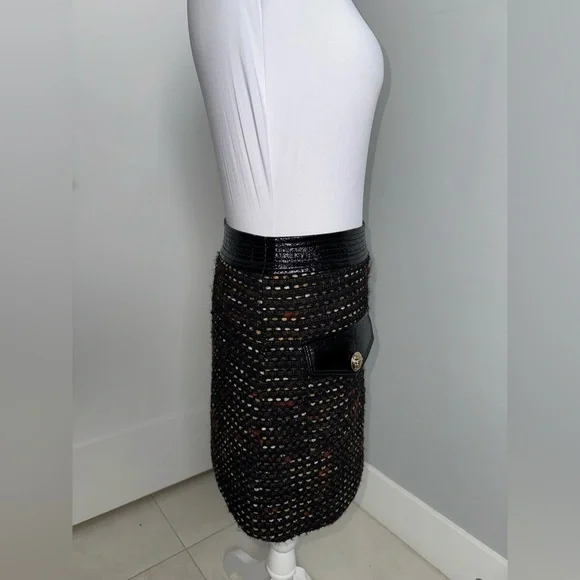Veronica Beard Lucy Tweed Skirt/Size 12 - Picture 4 of 9